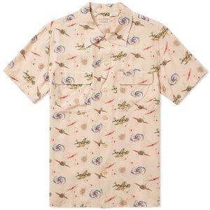 NWT Levi's Vintage Clothing Hawaiian Galaxy Space T-shirt Surfriders SS 2018